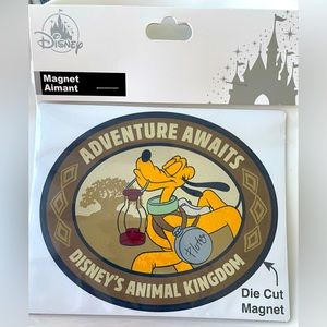 Disney Animal Kingdom Magnet - NEW - Pluto Adventure Awaits